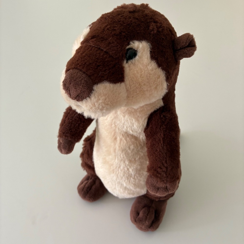Fiesta River Otter Plush Stuffed Animal Brown‎ Tan Standing Wildlife A54044 11in